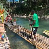Bamboo Rafting with Limestone Massage in Montego Bay.