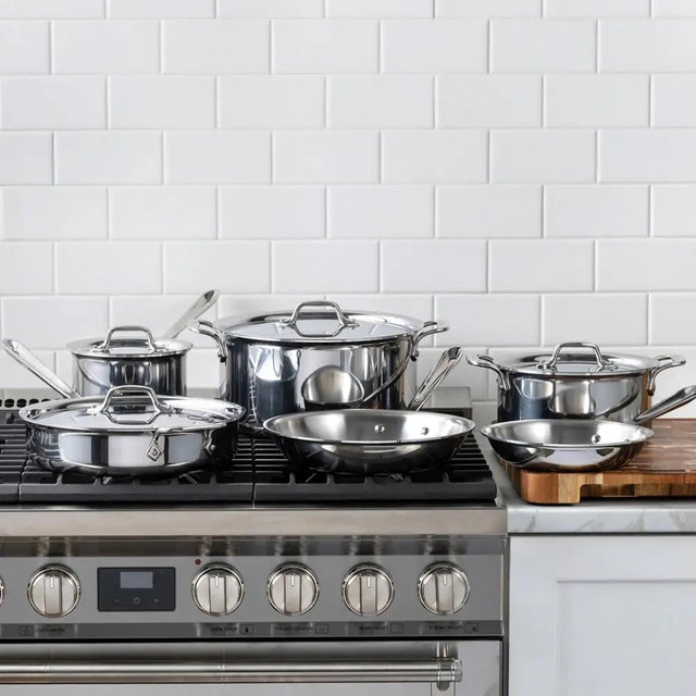 All Clad D3 Stainless Steel 10 Piece Set
