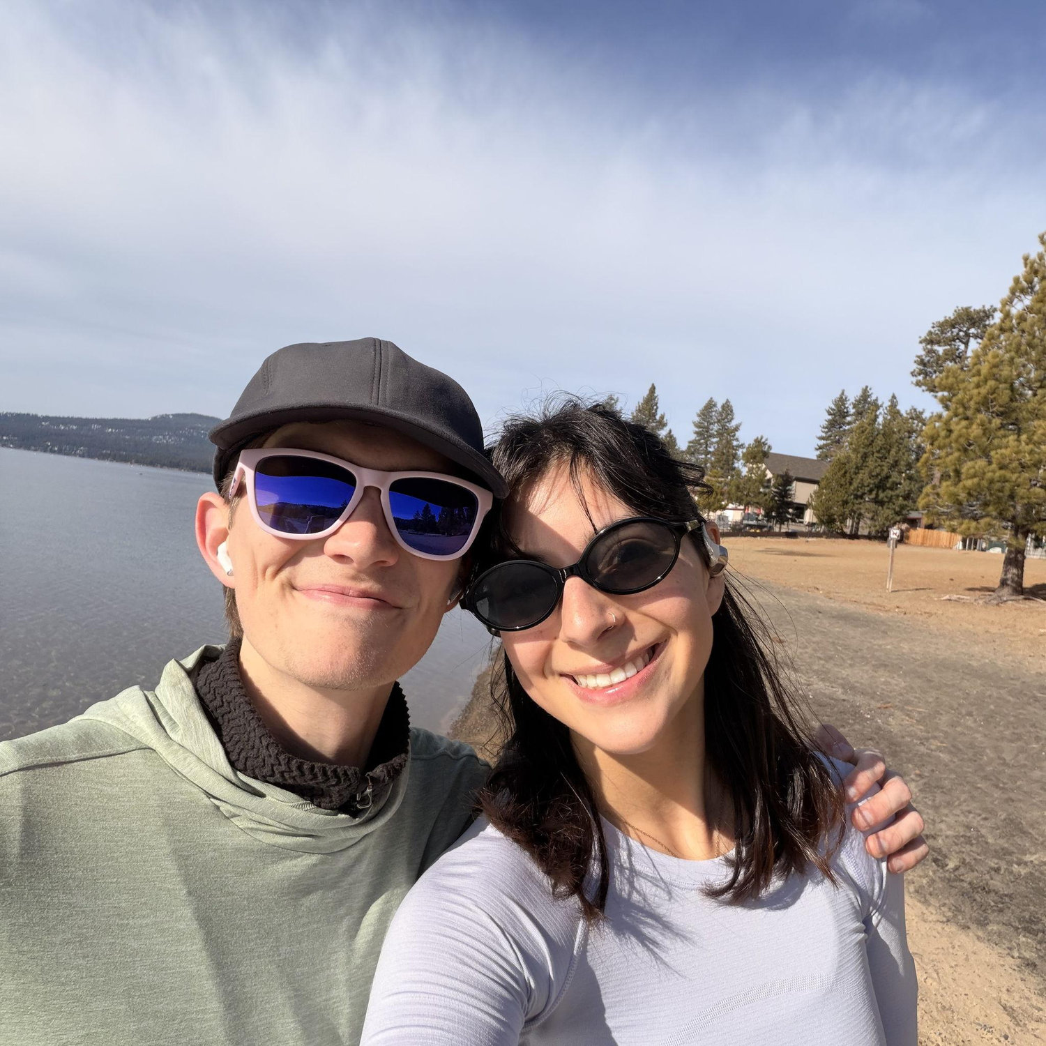 Lake Tahoe on Anika's Birthday- Engagement Weekend