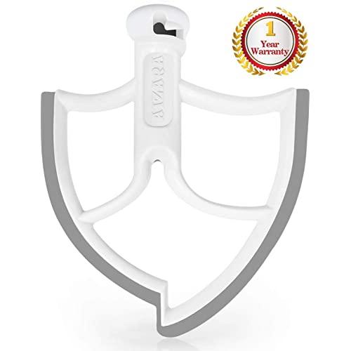 6 Quart Kitchenaid Mixer Attachments, Flex Edge Beater Paddle with Scraper for 6 QT Bowl-lift Kitchenaid Stand Mixer, Kitchenaid Mixer Accessory Replacement