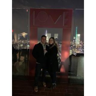 Engagement - Jason proposed at the top of Rockefeller Center in New York City...so Sydney could get a "rock at the top of The Rock". - 2020