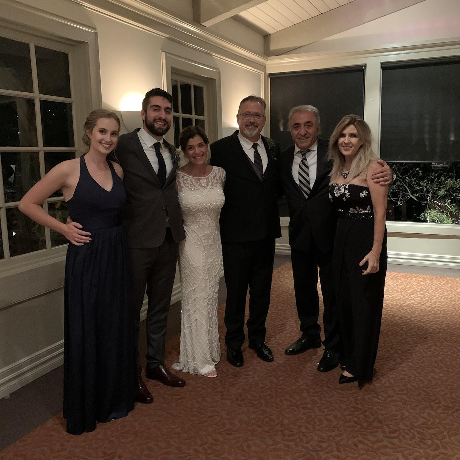 Mom and George's wedding 
October 26, 2019