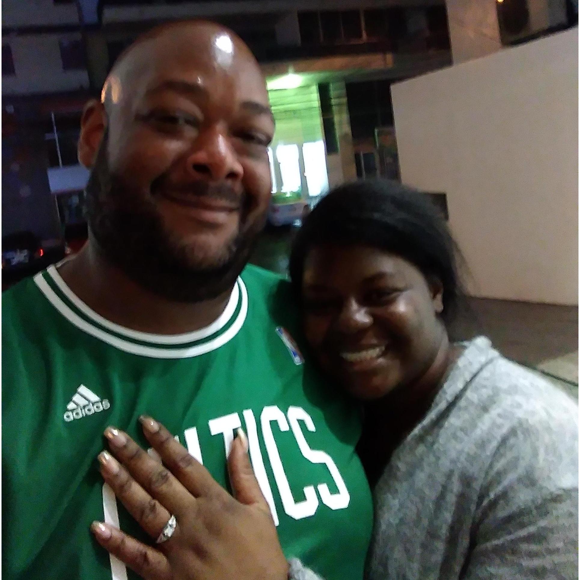 Live From Panama City, Panama just after She Said Yes!