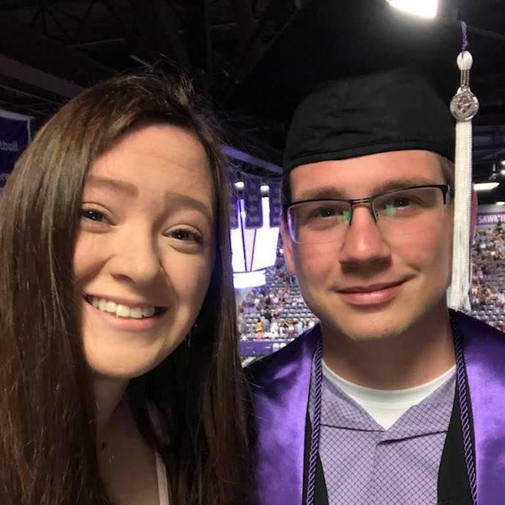 celebrating colten's graduation from sfasu :)  (2019)