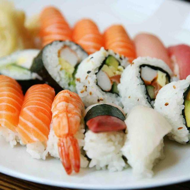 Sushi dinner in Kauai