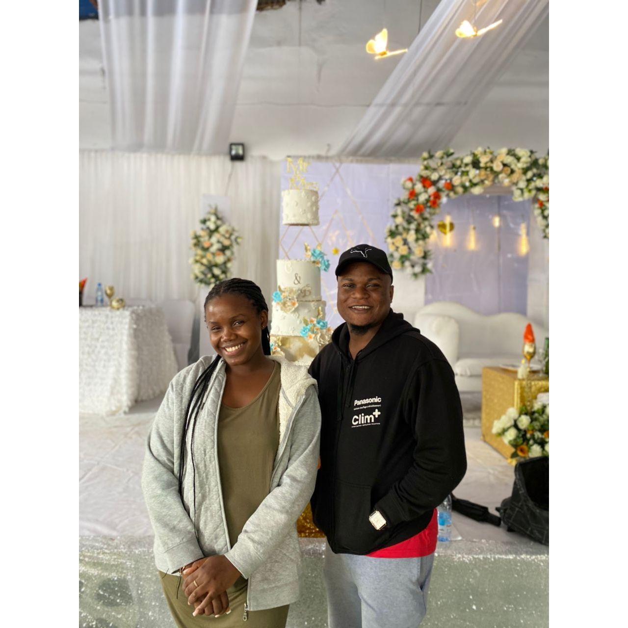 RHODA N and JAMES C's Wedding Website