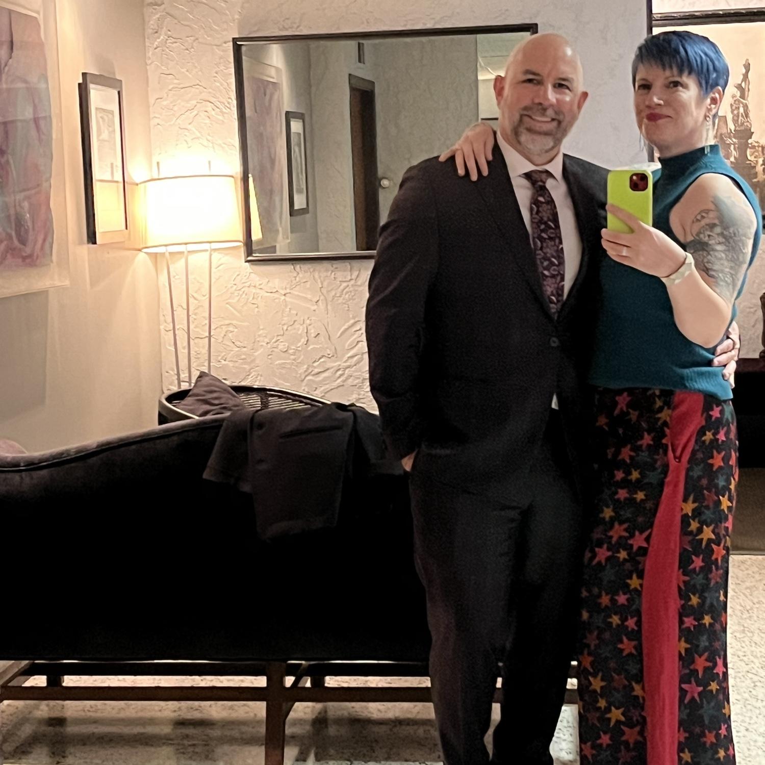 Wedding date.