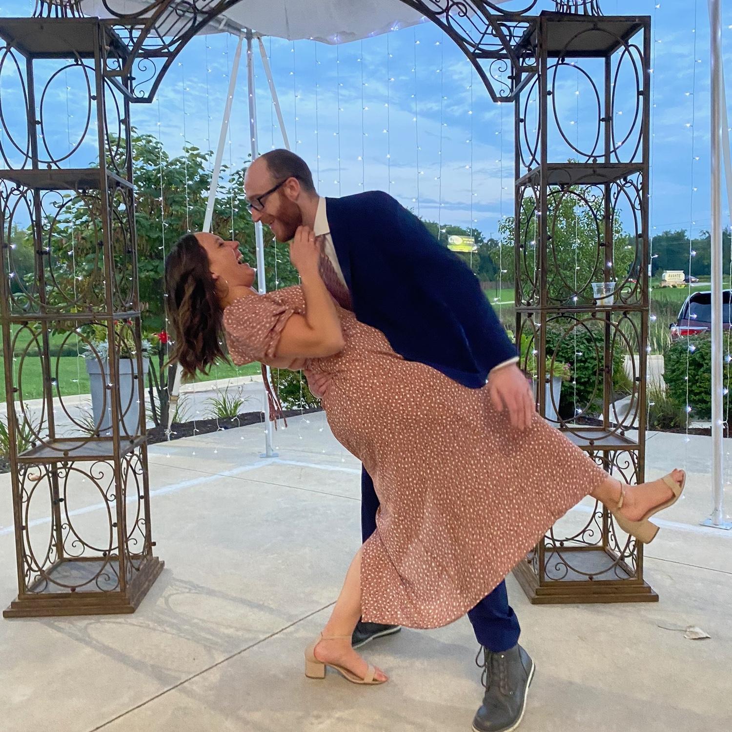 September 2022 - At our friends' Mandy and Adam's wedding