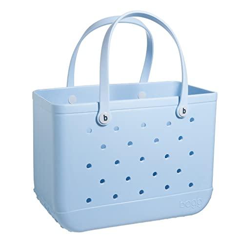 BOGG BAG X Large Waterproof Washable Tip Proof Durable Open Tote Bag for the Beach Boat Pool Sports 19x15x9.5