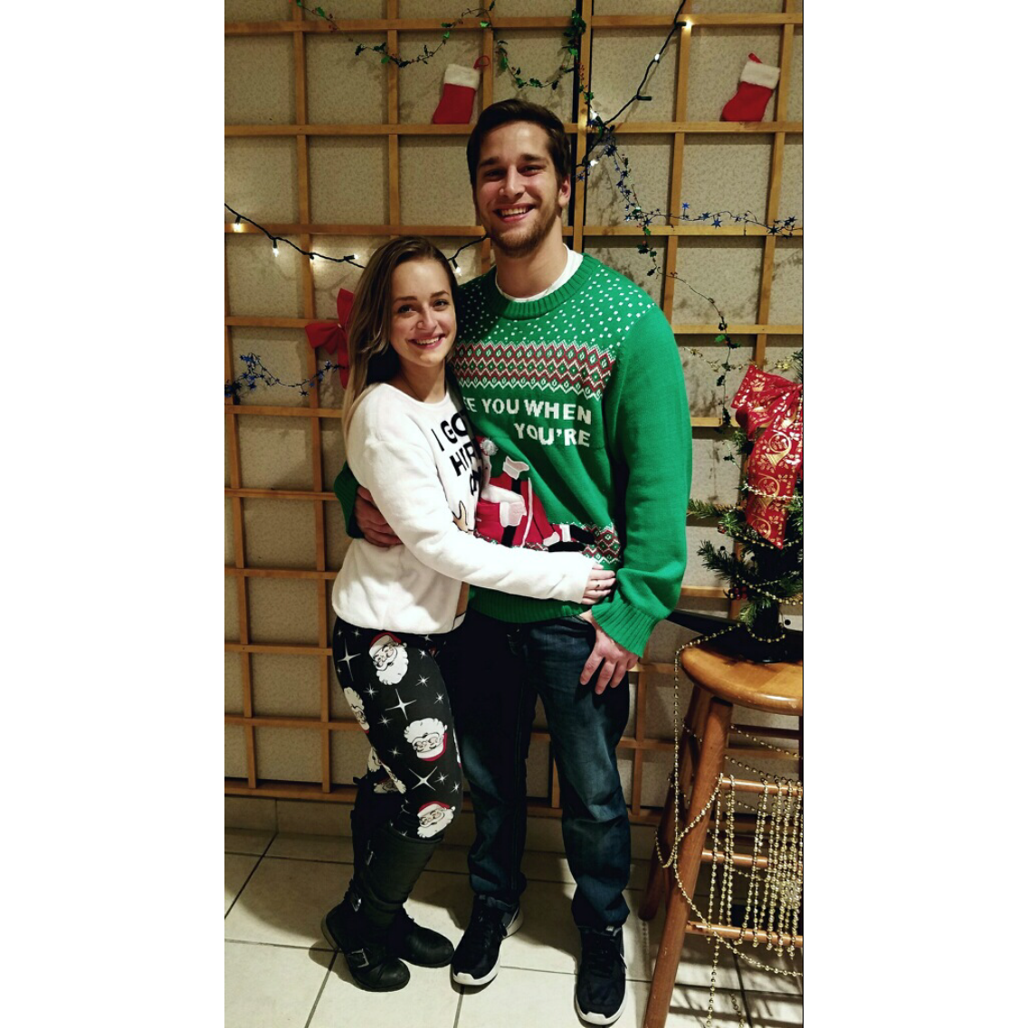 Our first Christmas together 2017