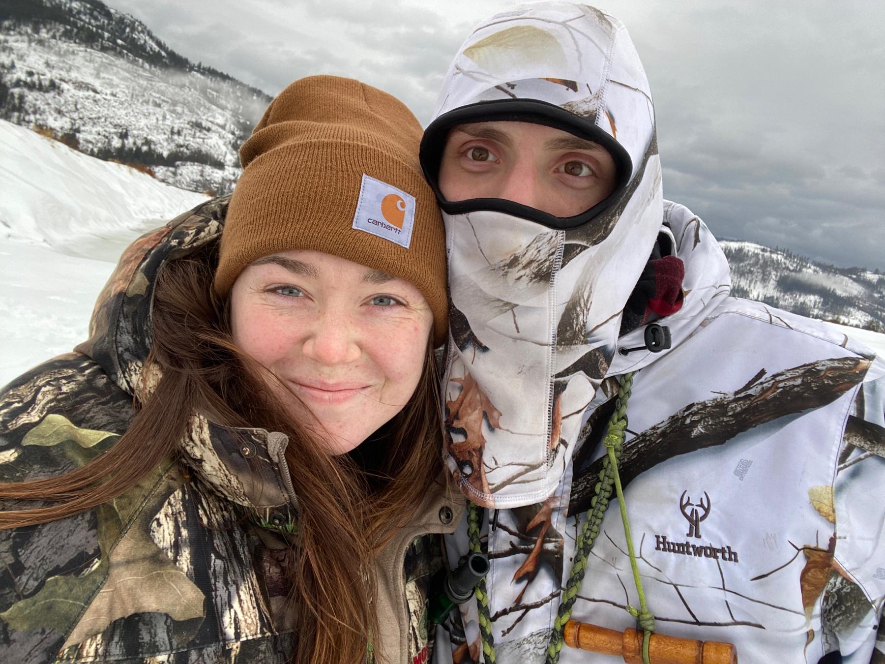 First time we went duck hunting where we both got our bag limits! I may have fallen into the water, but it was worth it!