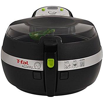 GoWISE USA GW22621 4th Generation Electric Air Fryer, Black, 3.7 QT, 1400W + Recipe Book