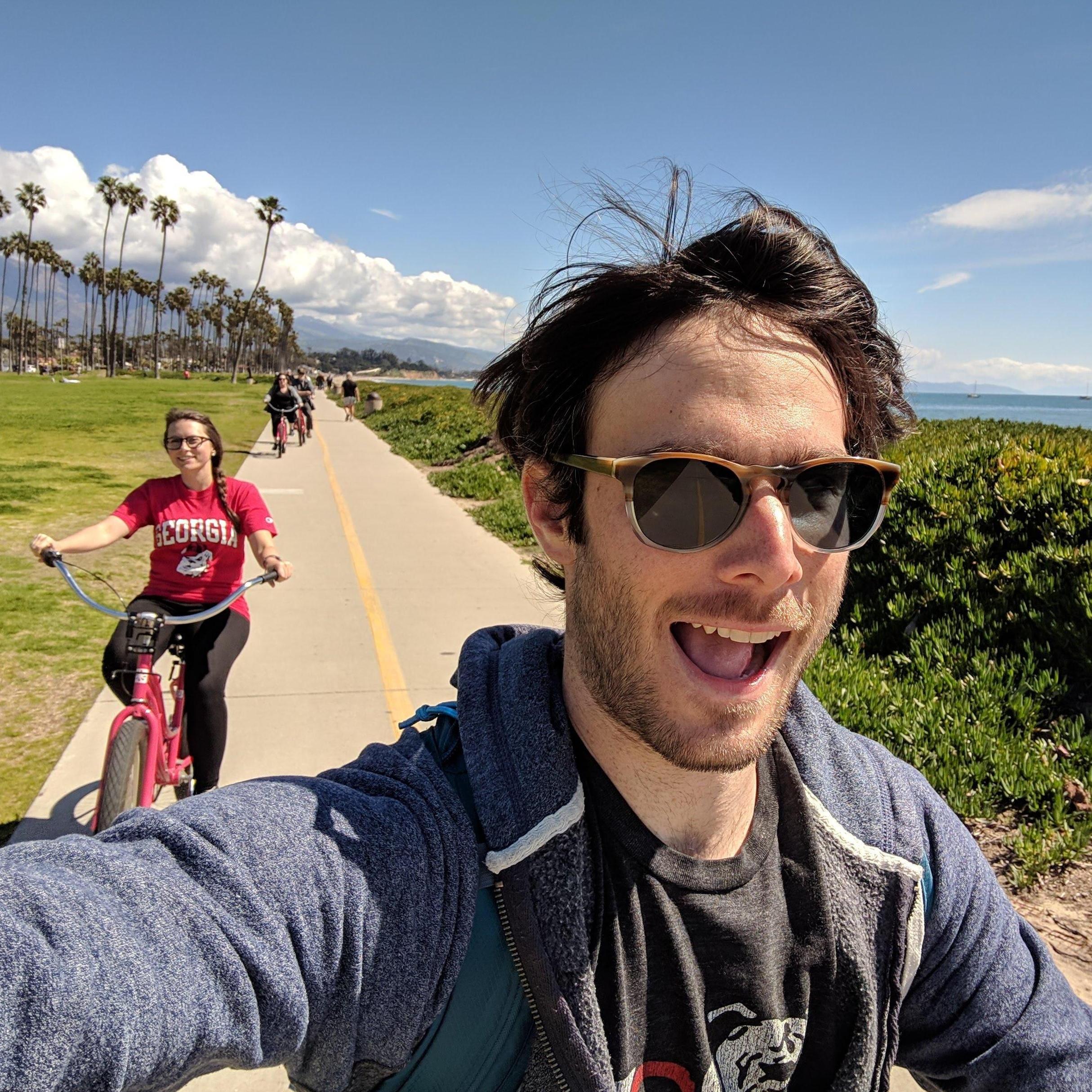 The one where we rode bikes in Santa Barbara
