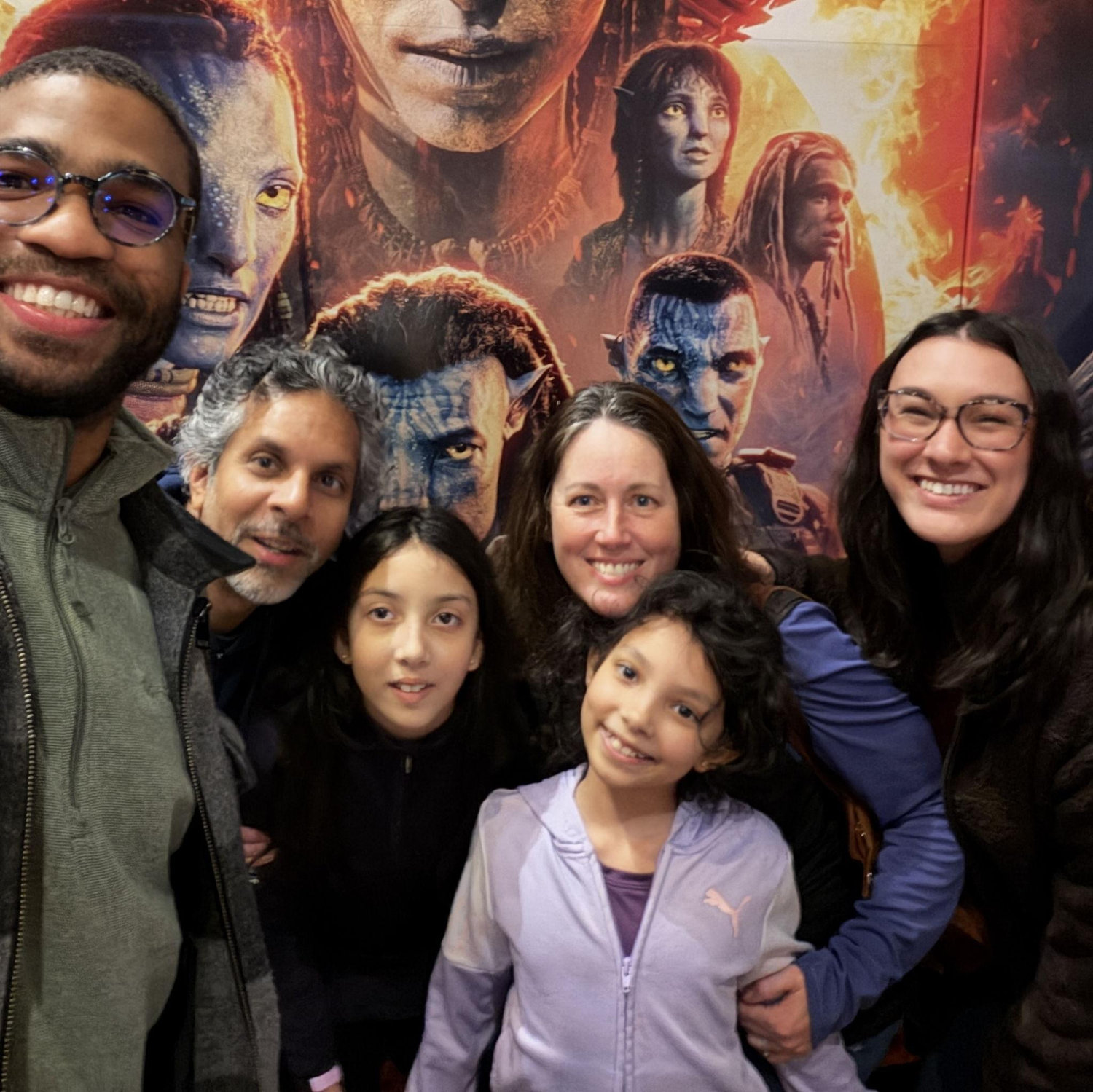 Avatar movie night with the Ramnanans