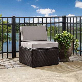 Palm Harbor Outdoor Wicker Center Chair