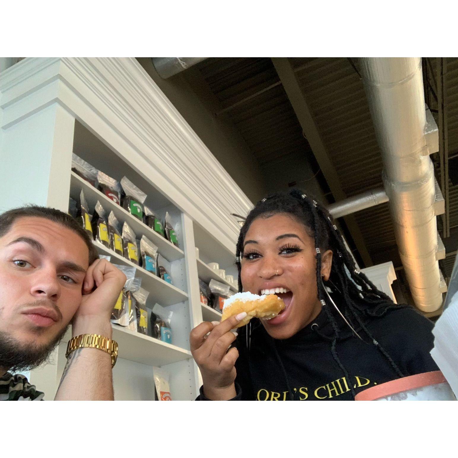 Seth’s beignet trip #263826372!