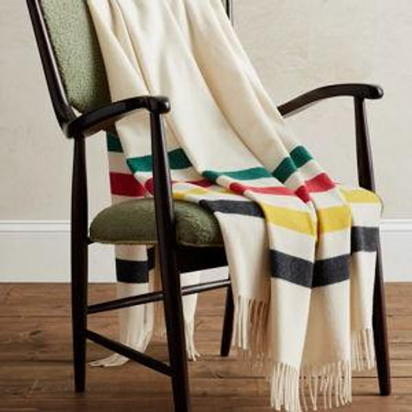 5TH AVENUE GLACIER PARK MERINO THROW