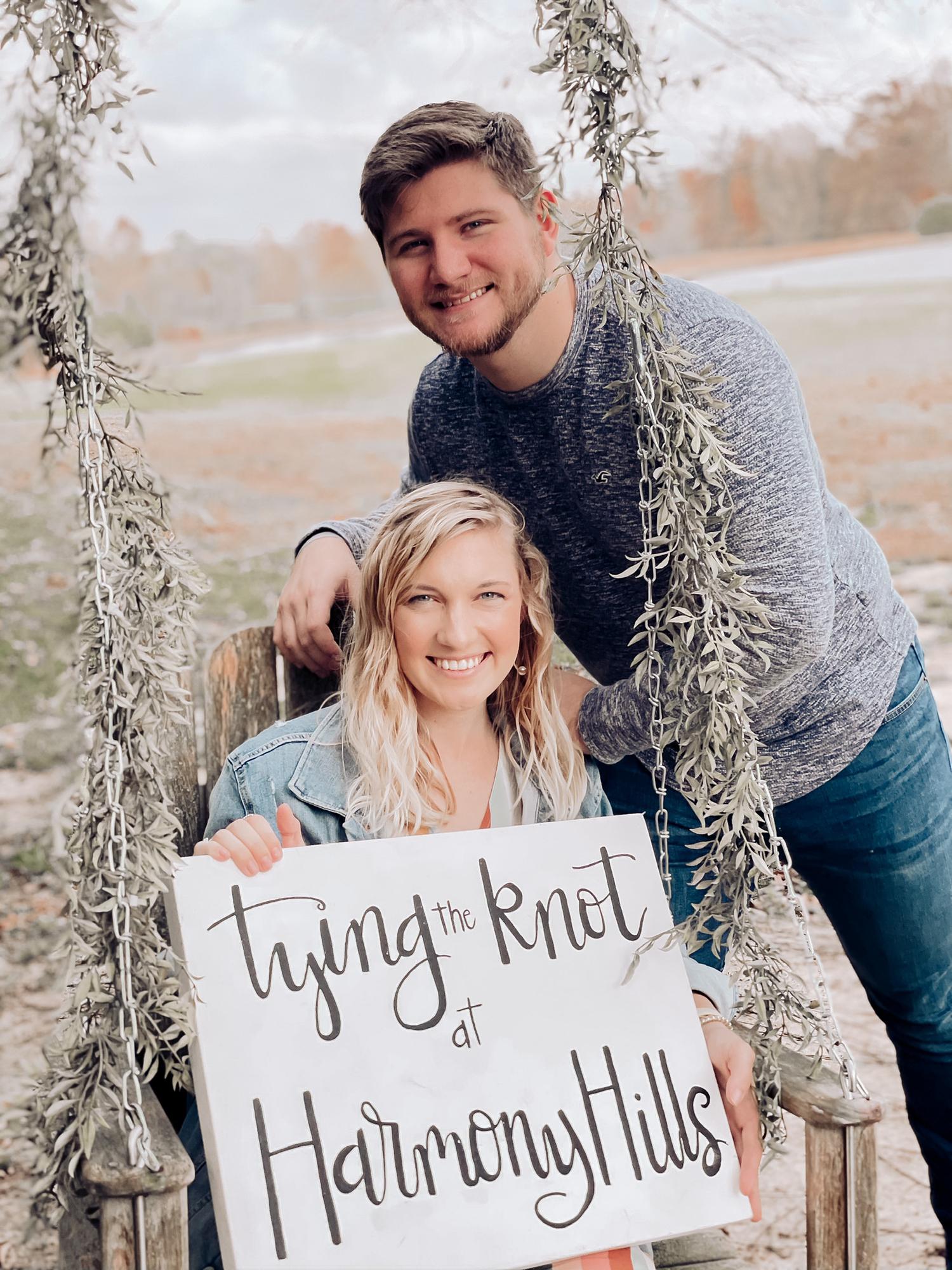 The day we booked the venue!