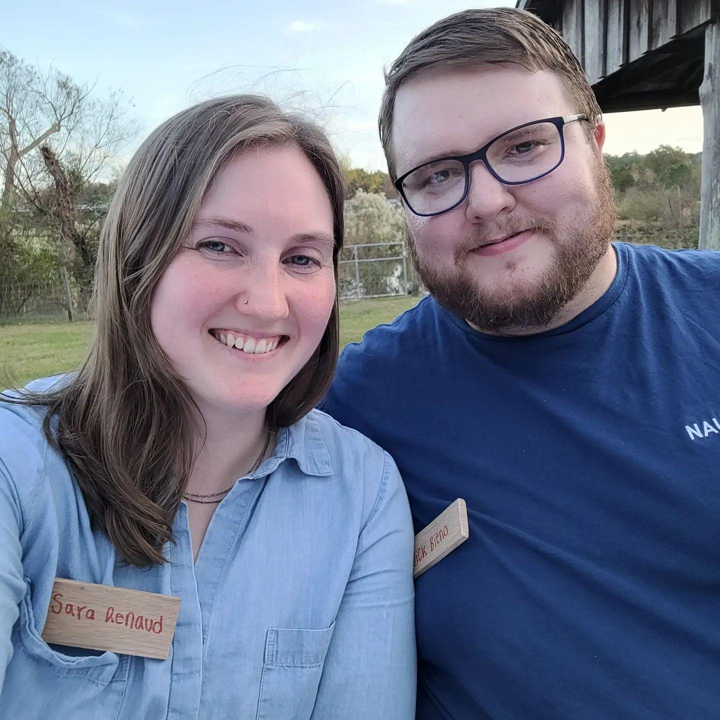 Our first dinner out at Montgomery Sheep Farm. Fall 2022