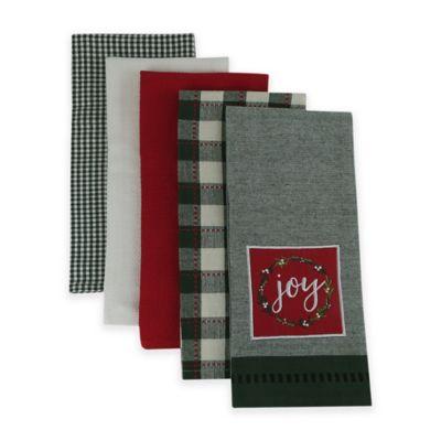 Joy Kitchen Towels (Set of 5)
