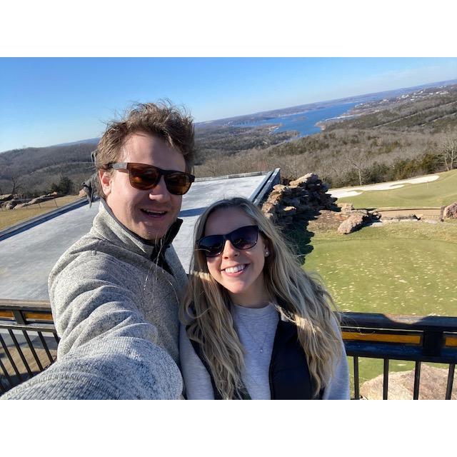 Sometimes we force ourselves to take weekend trips. This was at Big Cedar Lodge in MO.
