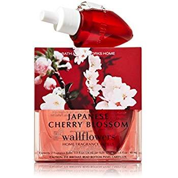 Bath and Body Works Wallflowers Refill Bulbs 2 Pack Japanese Cherry Blossom