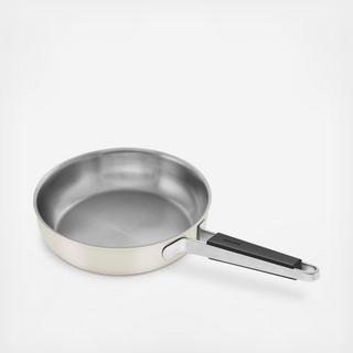 Pure 9.5 in. Stainless Steel Fry Pan