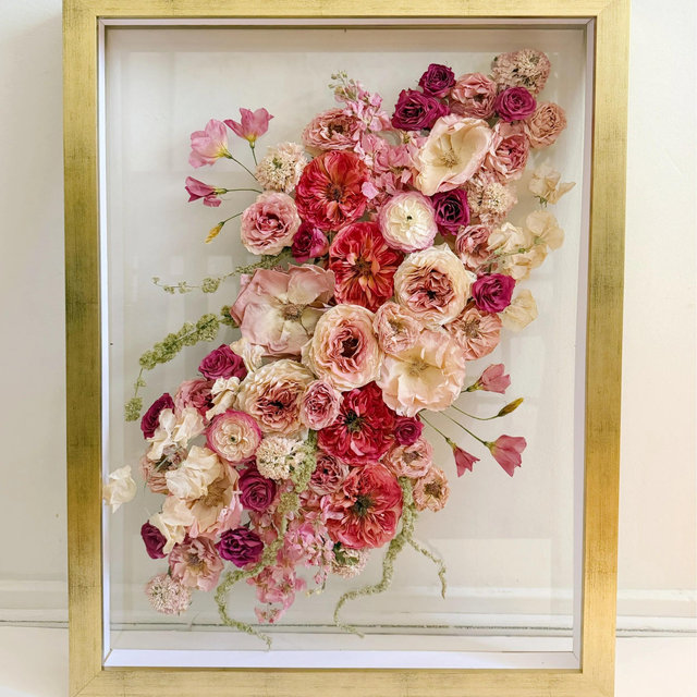 Wedding flower preservation