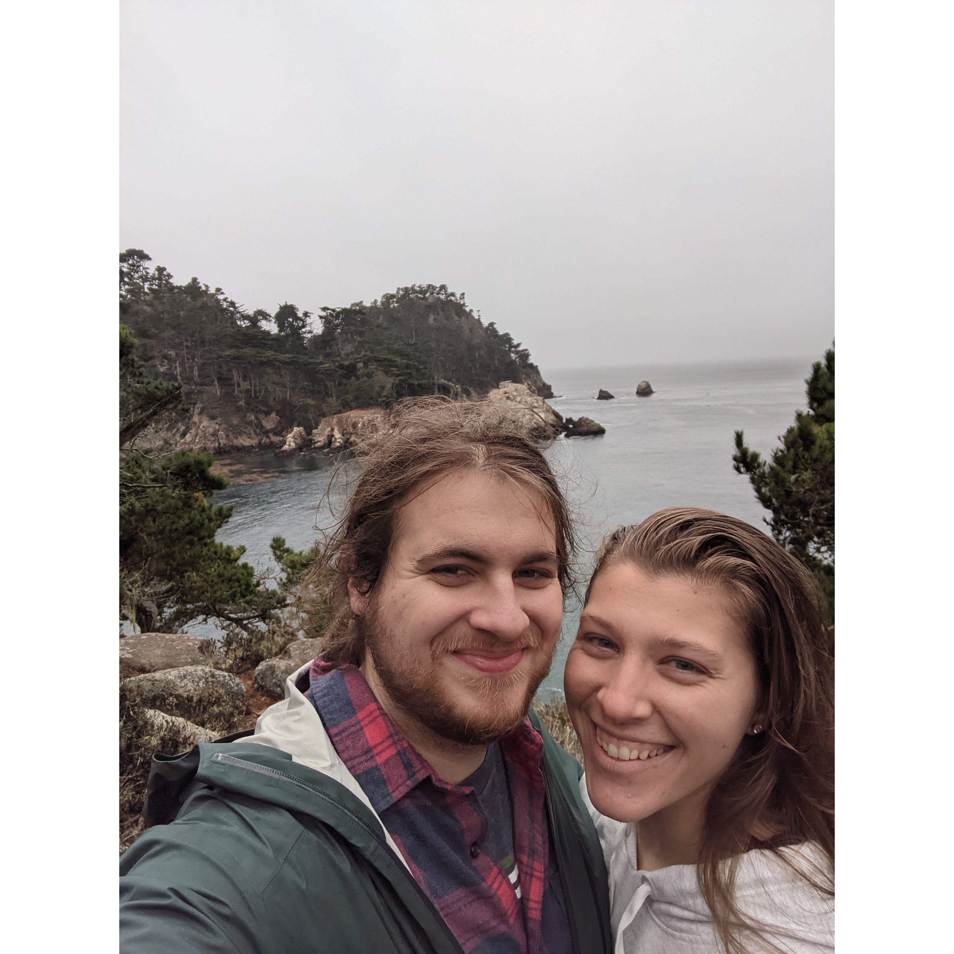 December 2020: A Trip to Monterey Bay, CA to celebrate Stuart's 29th birthday