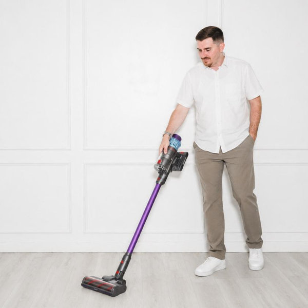 Cordless Vacuum Cleaner 70min/650W/55KPA Self-Standing Vacuum Cleaners for Home with 3.3Ft Hose & Auto Mode, Wall Mount Charging Stick Vacuums with Fragrance Dust-Scraper for Hardwood Floor/Car/Pet