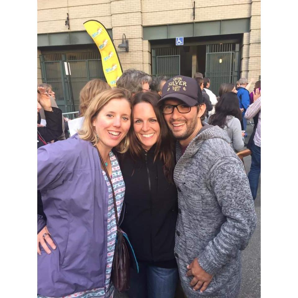 With our friend Alisha at a Billy Joel concert. Seattle, WA.