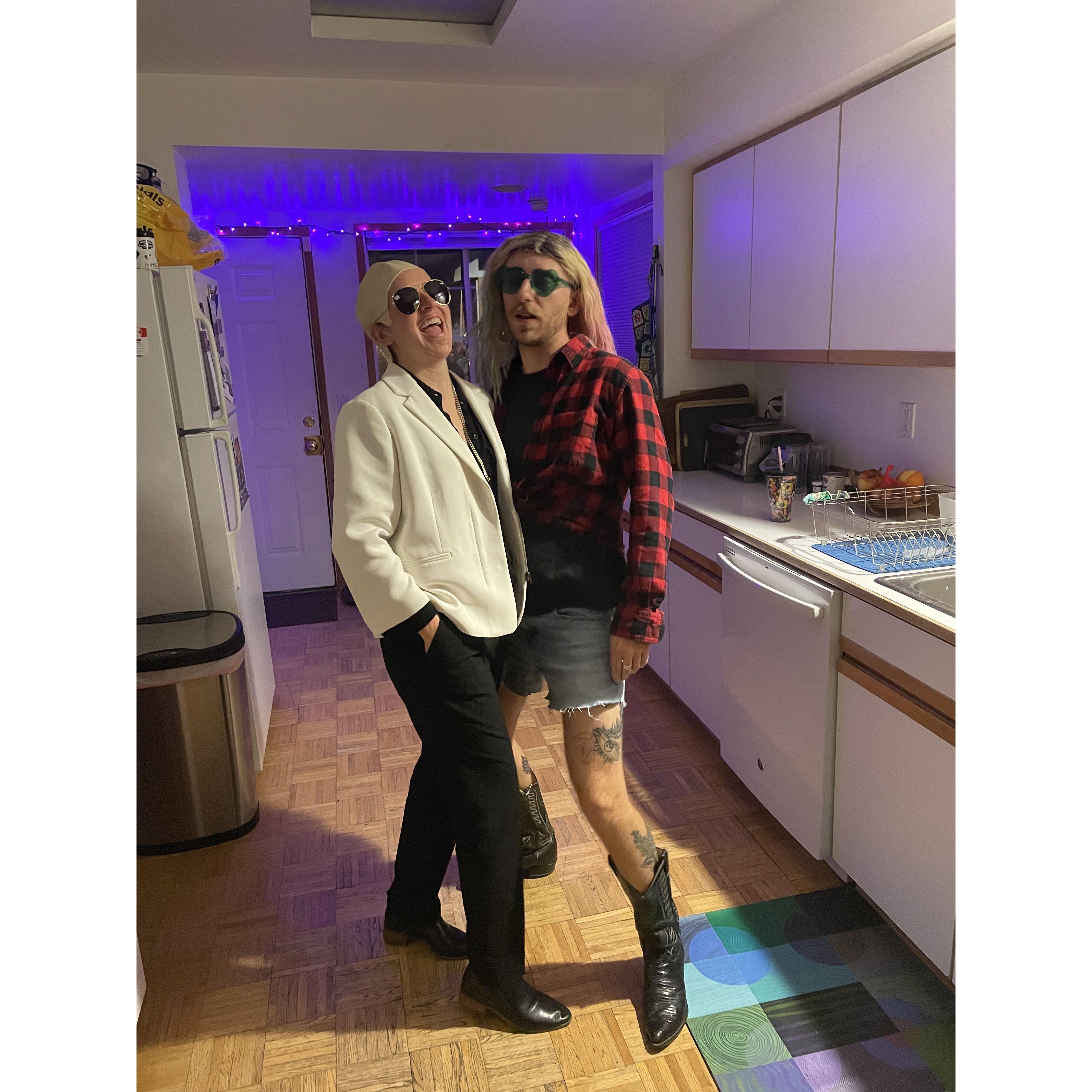 We LOVE Halloween! This one was Pitbull and Ke$ha, obviously