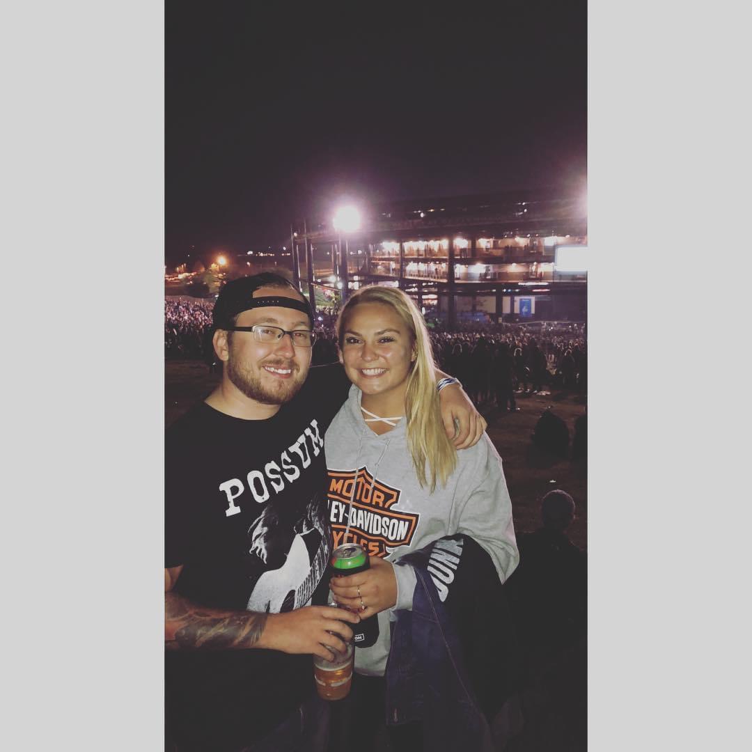 The first time seeing Kid Rock. One of our favorite concerts we've been to together.