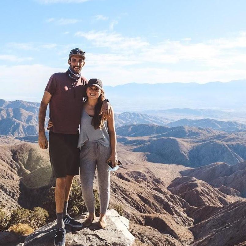 Above Joshua Tree, taken by our dear friend Erin.