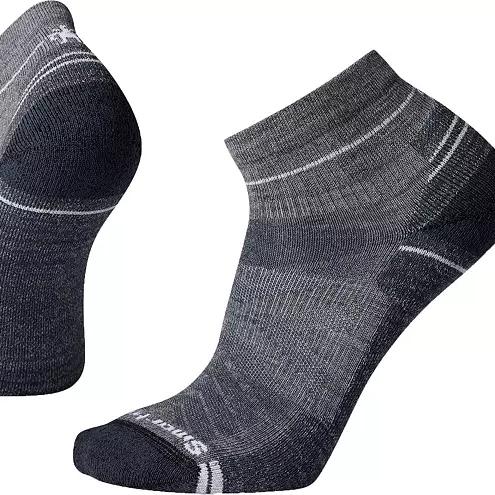 Smartwool Men's Hike Light Cushion Ankle Socks (medium grey, large)