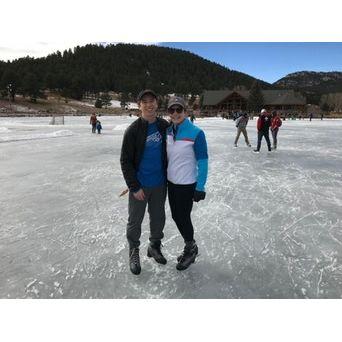 Ice skating in Evergreen CO