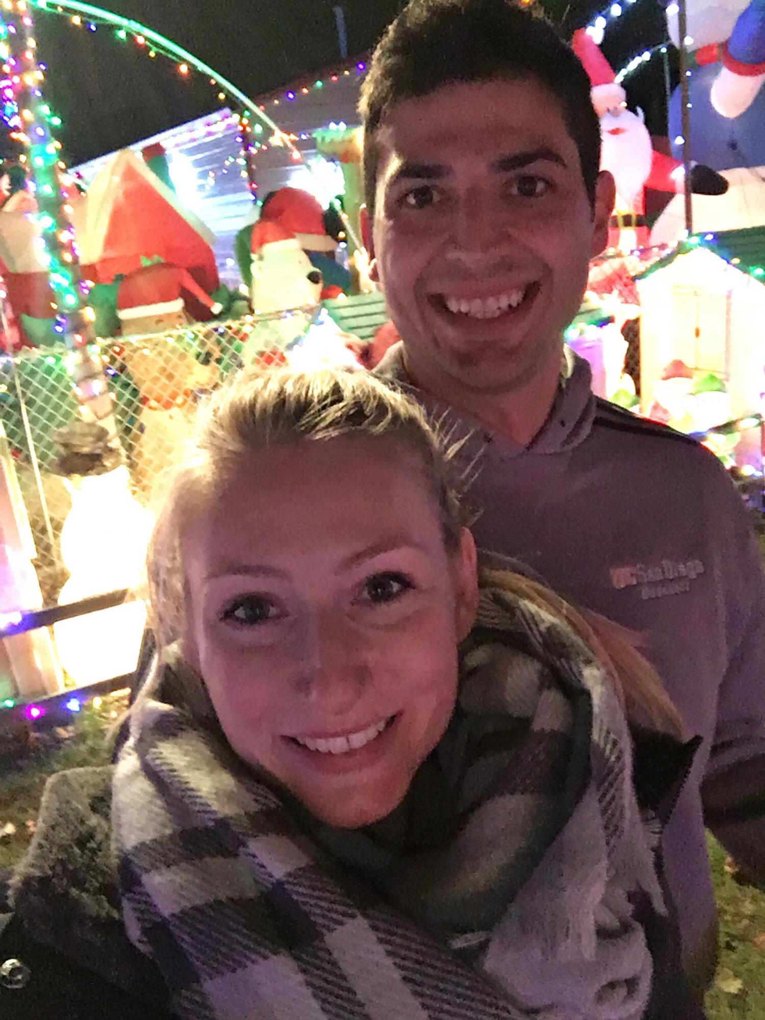 Enjoying Martel's Christmas Wonderland!