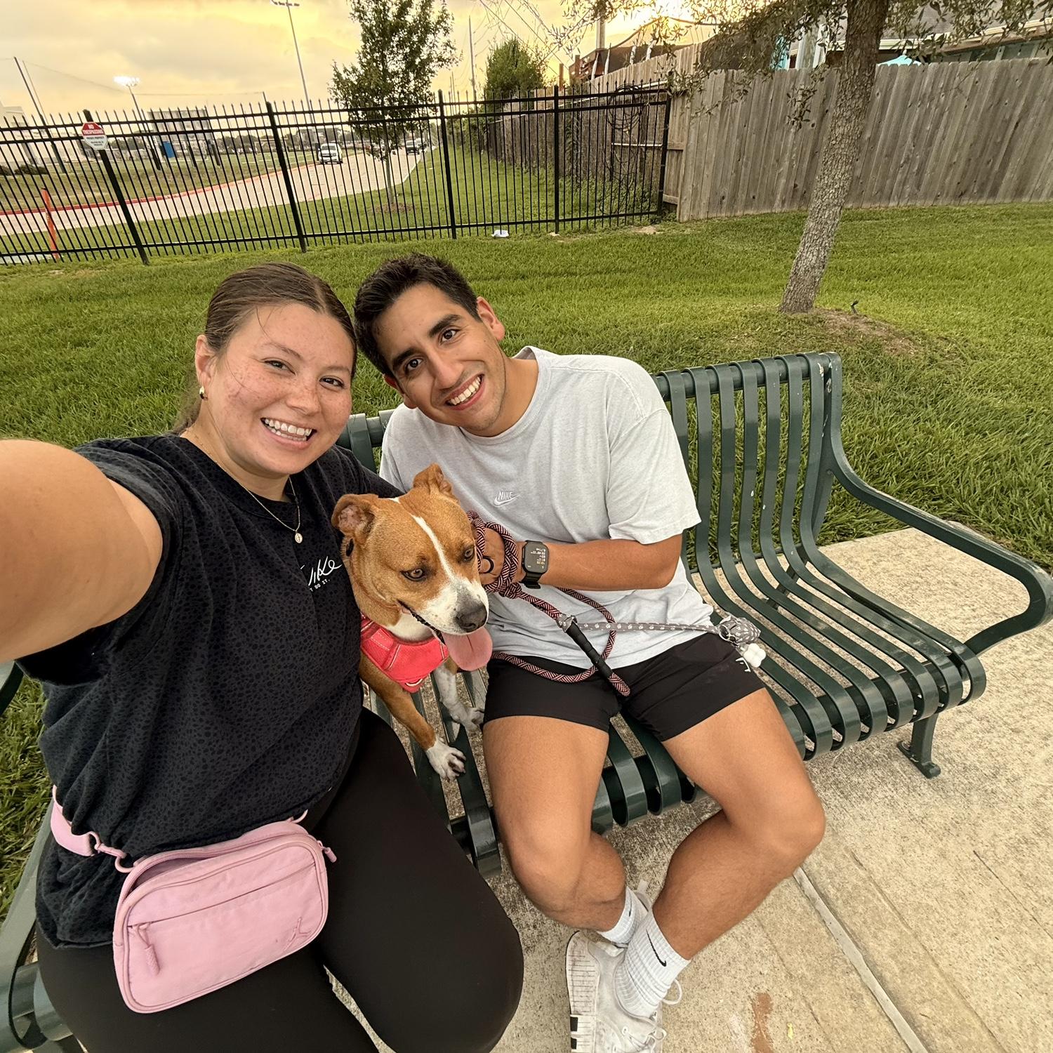 walks with Sandy!!