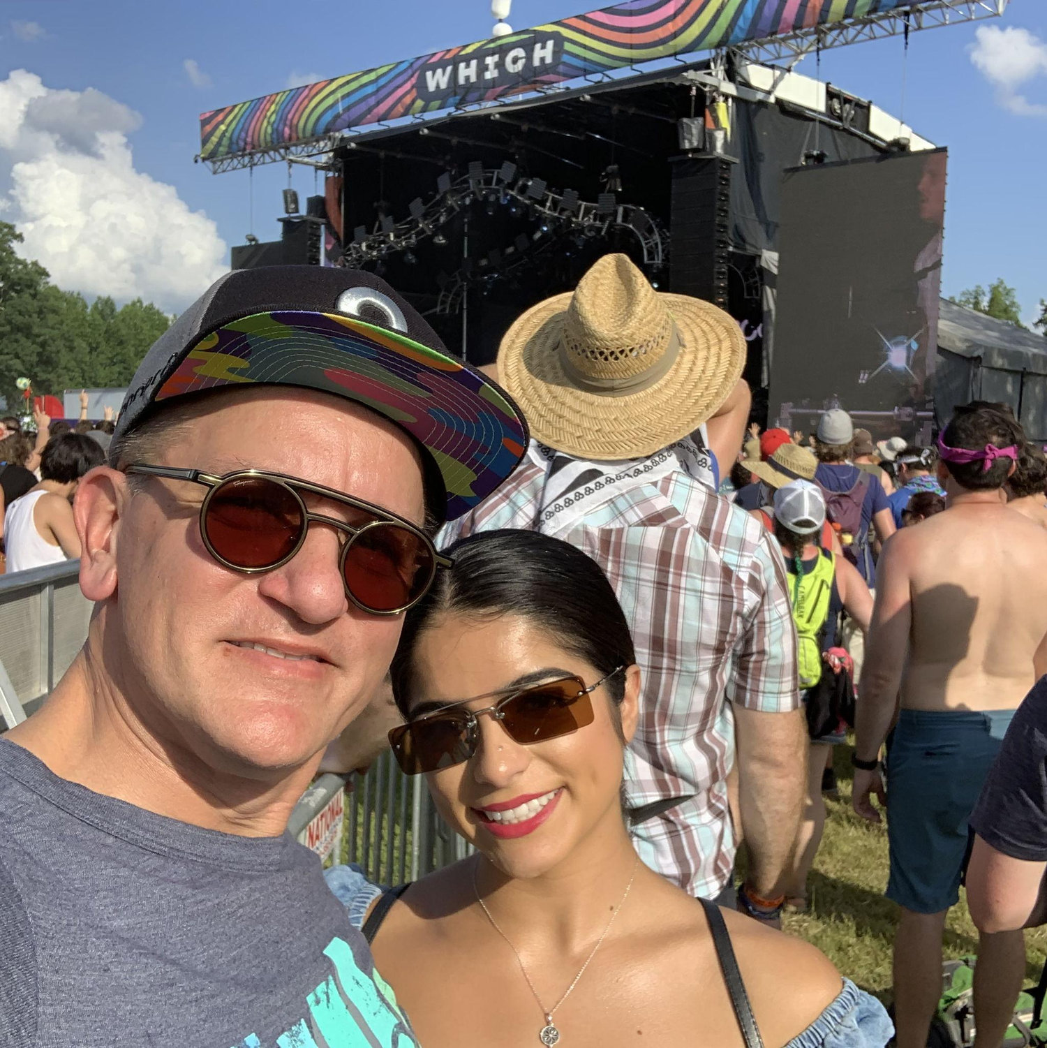 Me and my Boo at Bonnaroo - Franklin Tennessee