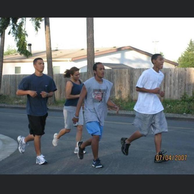 Everyone participating in my "Bootcamp prep"! Little did I know that these workouts were about 10x what I'd do in bootcamp lol.