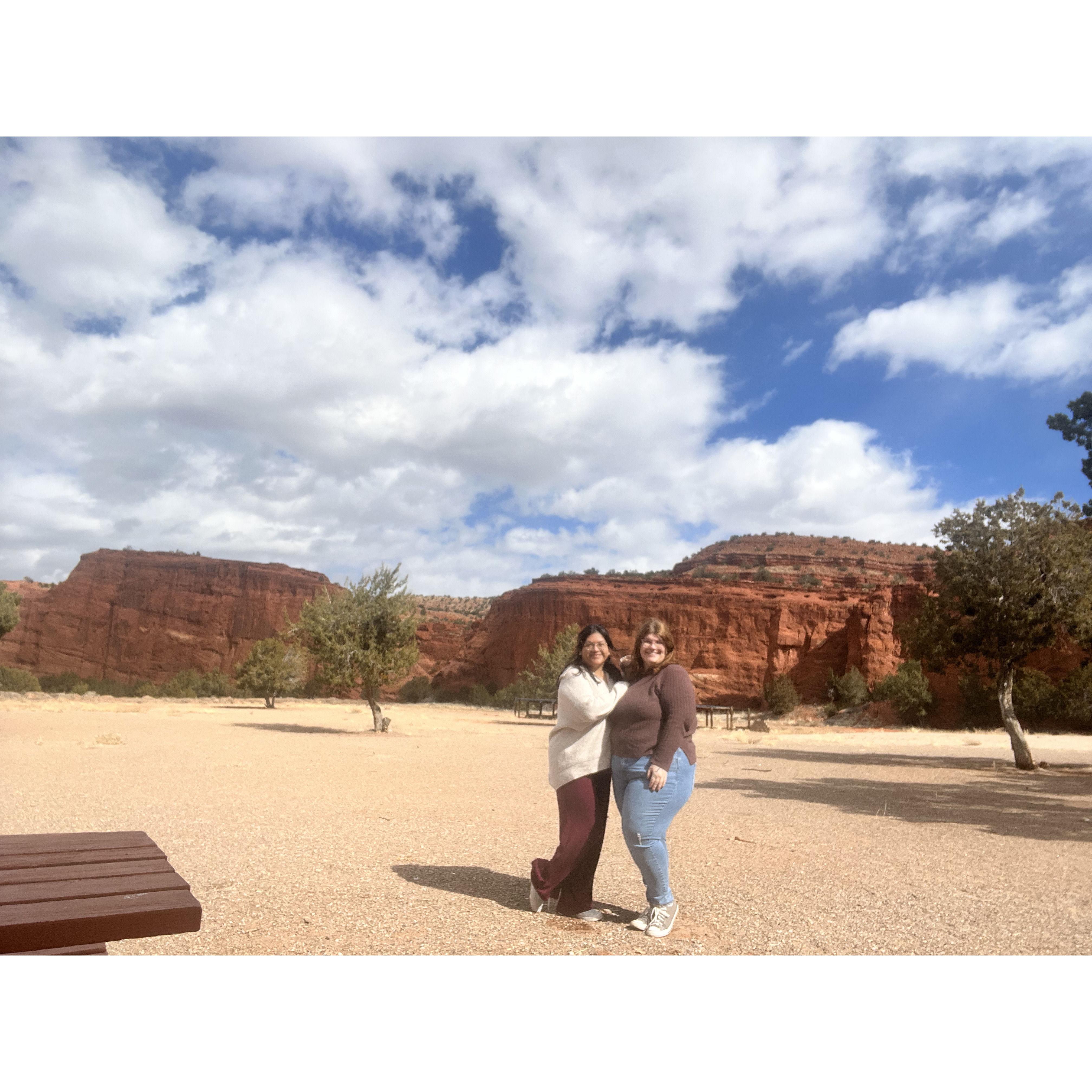 Drive through the New Mexico desert