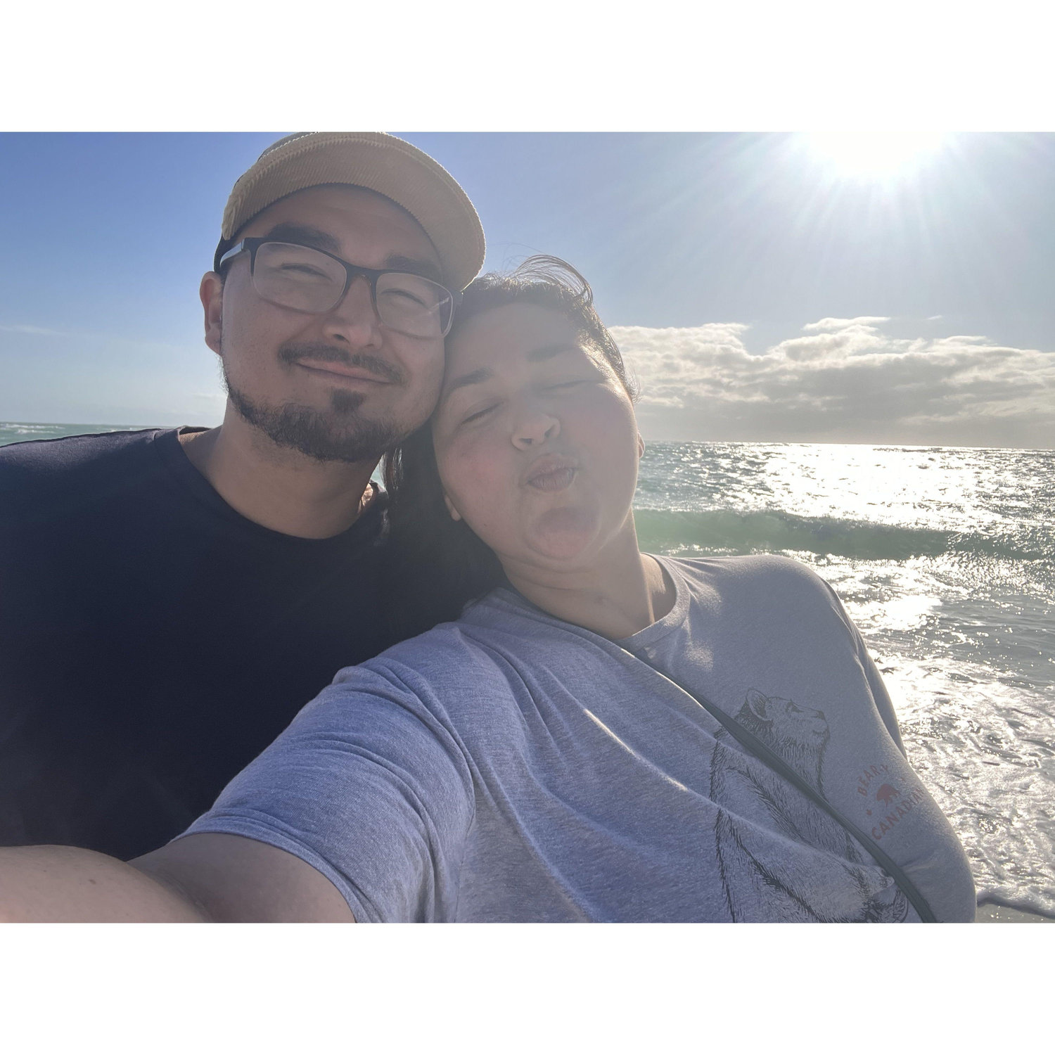Visiting Gramps in Florida