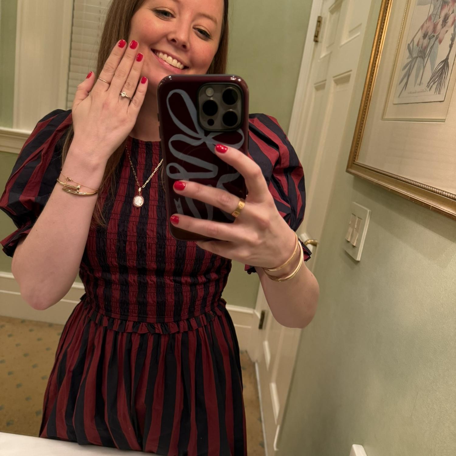 Celebrating being engaged @ CCC!