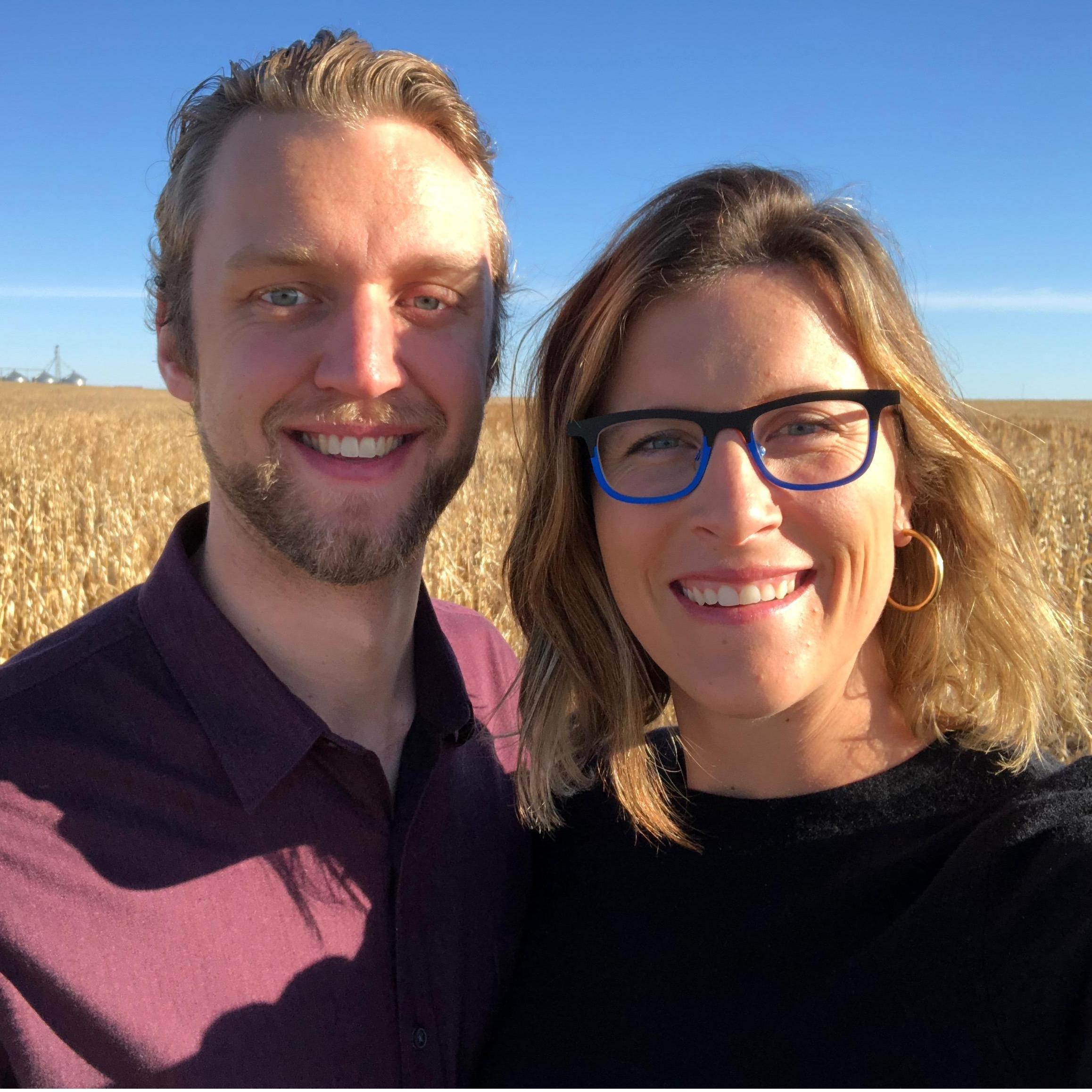 The beautiful Kansas fields headed to Grandpa Ralph's 80th
