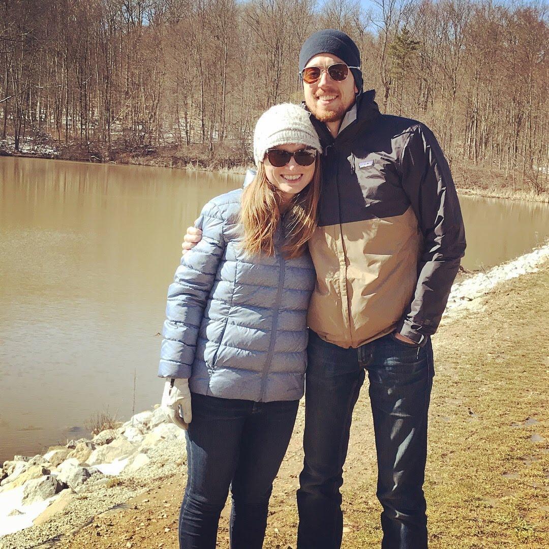 Hiking CVNP in the early spring.