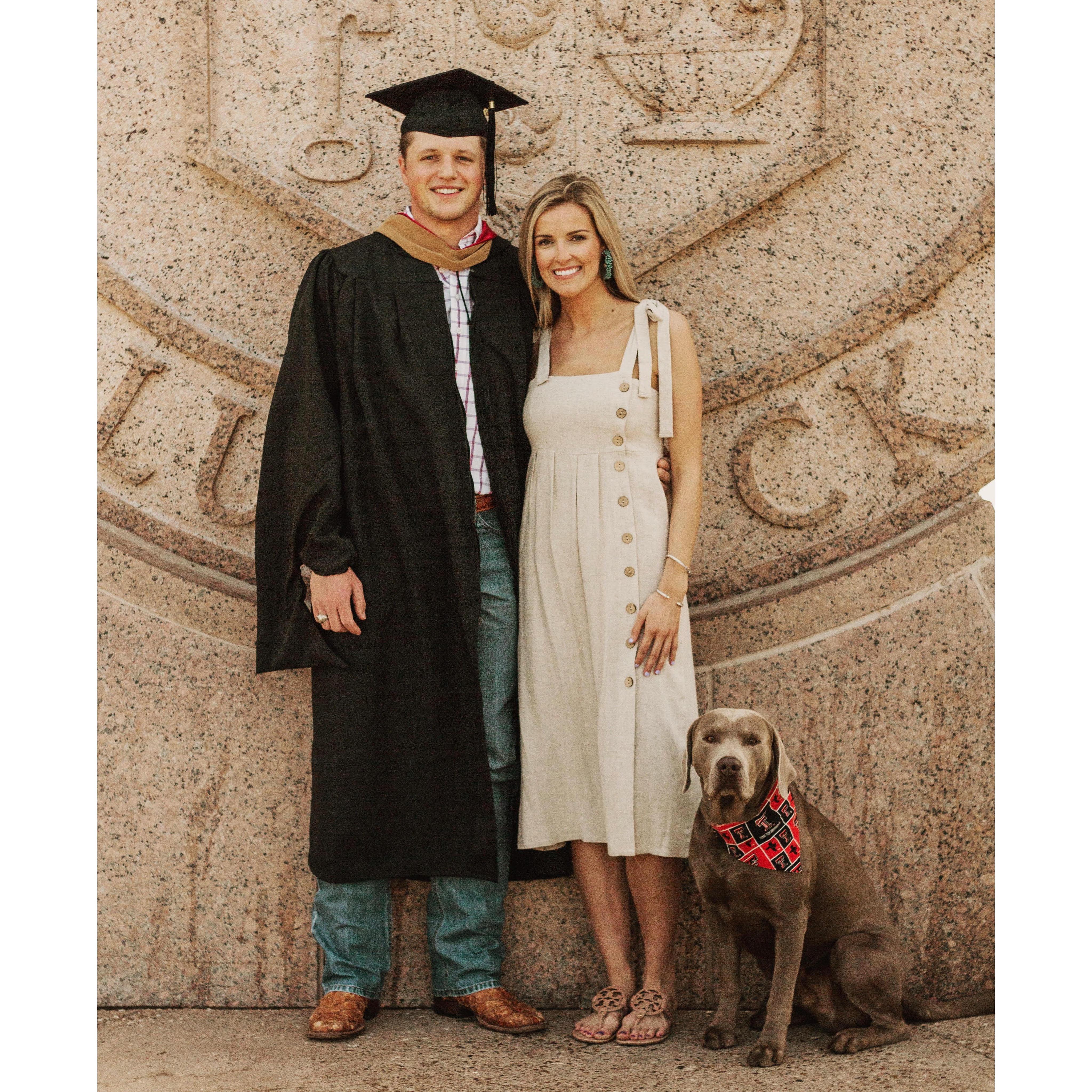 Hank's graduation for his Master's in Accounting!