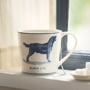 Molly Hatch Stoneware Dog Mug