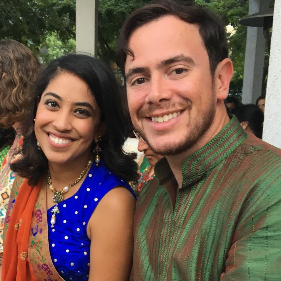 Ben’s First Pooja – Us attending Dallas and Priyanka’s Kankotri Ceremony.