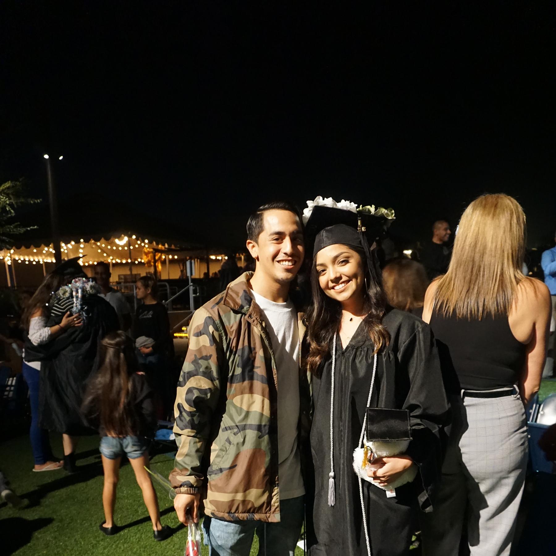 Susana’s college graduation.