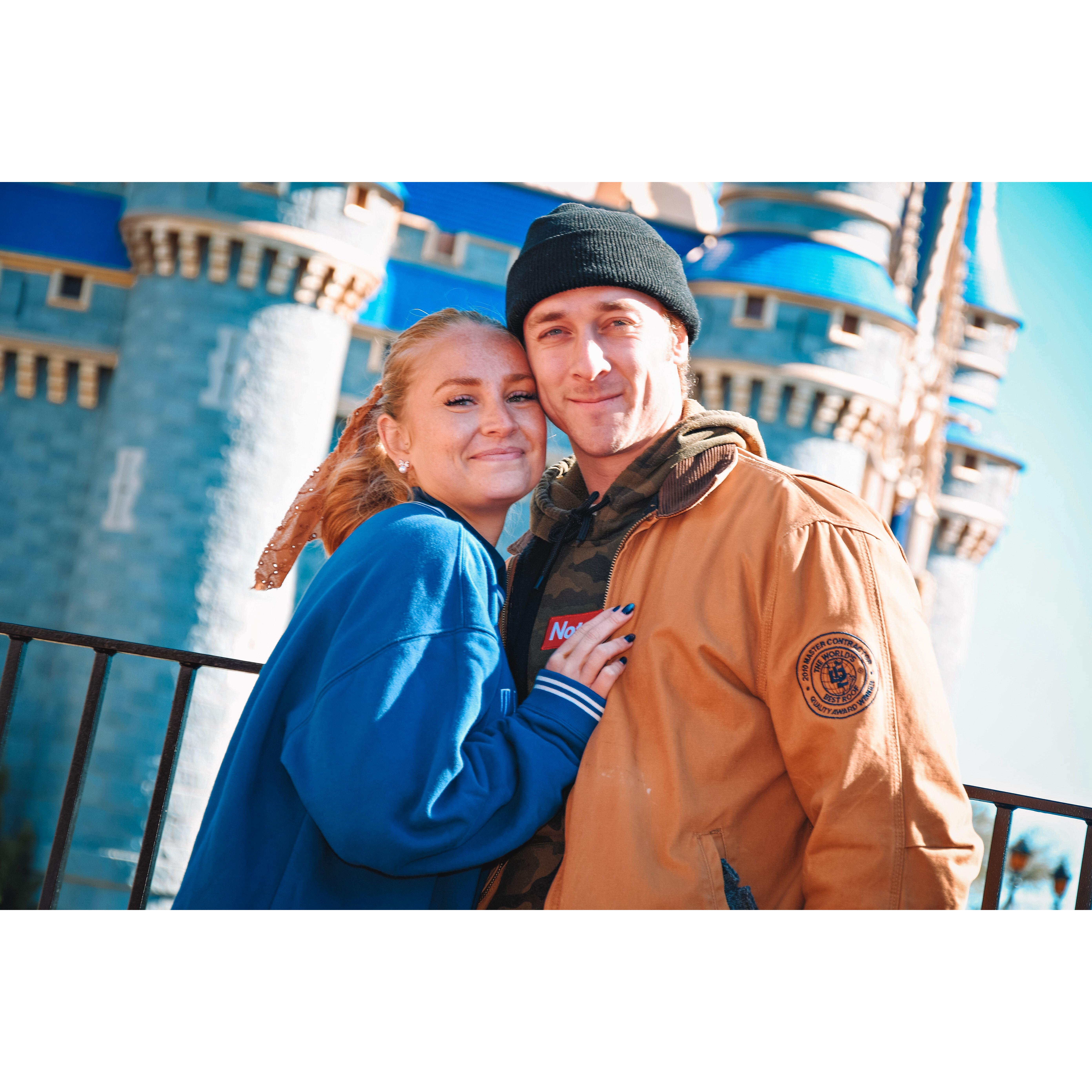 Cold hands, warm hearts, Disney smiles